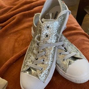 glitter converse size 8